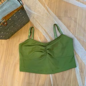 NWOT Mika Yoga Crop Top
